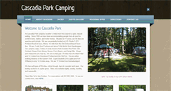 Desktop Screenshot of cascadiapark.com